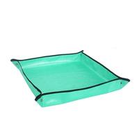 YUSUZH Tapis de Plantation Jardinage imperméable 2 pièces, Tapis repiquage rempotage Succulent for Plante Jardin Pot Fleur Coussin Plantes en pour Rempotage Plantes(Light Green,50x50CM)