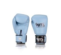 Yuth Sport Gear Signature - Gants de muay thaï | Gants de boxe thaïlandaise et d'entraînement professionnel, gants de boxe thaïlandaise légers absorbant les chocs | Gants de boxe thaïlandaise (bleu