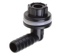 YUTNGYNG Ajustement des Tuyaux Eau en Plastique pour Le Connecteur du Réservoir Adaptateur De Coude Barreaux De Pluie Ponds Aquariums Ou Petits Réservoirs d'eau BL Adaptateur Elbow