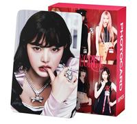 Yuto IVE Album Secret Lot de 55 cartes photo Secret Lomo Cadeau pour les fans garçons et filles