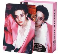 Yuto Stray Kids Album Do it Photocards Lot de 127 cartes photo Do It Cartes photographiques Cartes lomo Cadeau Cartes Lomo pour garçons et filles (BANGCHAN)