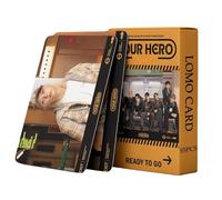 Yuto Stray Kids Album Your Hero Lot de 55 cartes photo Stray Kids Album Your Hero Cartes photo 8,9 x 6,3 x 1,8 cm Coloré Rétro Photocard à collectionner
