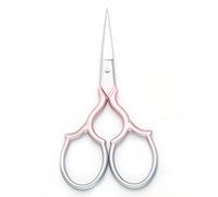 Yutoner Ciseaux de broderie - Ciseaux de couture pointus en acier inoxydable pour loisirs créatifs, travaux d'art, travaux d'aiguille, point de croix (rose, 9,4 cm)