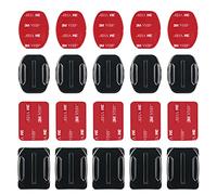 YUTOU Lot de 10 supports adhésifs pour caméras GoPro Hero 8 7 6 5 4 3 + 3