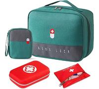 YUTUY 4Pièces Trousse de Secours Vide,Trousse de Premiers Secours,Boite de d'urgence,Kit de Premiers Secours,Portable,pour Maison,Voyages,l'école et la Camping