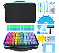 YUTUY Boîte de Rangement Diamond Painting - 70 Emplacements, Accessoires de Peinture au Diamant 5D, Boîte de Rangement pour DIY Craft