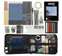 YUTUY Crayons de Dessin Professionnels,Crayons de Croquis,Kit Crayons Dessin,Crayons Art Supplies Kit Dessin pour Dessiner, Débutants, Ėtudiants et Artistes(160 PCS)