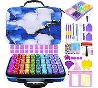 YUTUY Diamond Painting Accessoires Boite de Rangement,Boite Diamond Painting Rangement,Boîtes d'accessoires de Peinture au Diamant 5D,70 Emplacements,pour DIY Craft