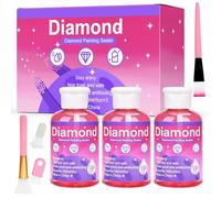 YUTUY Scellant pour Peinture Diamant Conserve,450ML Colle,Diamond Painting Accessoires,pour Fixer et Sceller les Kit Diamond Painting son éclat pour toujours