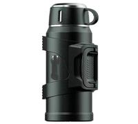 YUTVTNPUKM Grande Bouteille Thermos à Café De Voyage Isotherme Classique avec Tasse en Plastique Boisson Acier Inoxydable pour Vide SurdimensionnéEbouteille Isotherme en Acier Inoxydable De Grande C