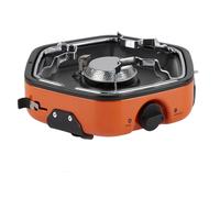 YUTVTNPUKM Kit De Barbecue Camping Portable avec GrillepoêLe Grilclip PoêLeportableréChaud &Grill Combo RéChaud BrûLeur CuisinièRe D'ExtéRieurcompacte éTui Transport Incluspour Un Facile B