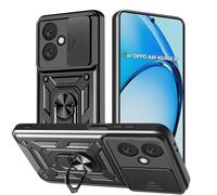 Yutwo Coque pour Oppo A40 4G/Oppo A60 5G, Étui Oppo A40/OPPO A60, Protection de la Caméra et Support à Bague Étui Antichoc Coque pour Oppo A40 4G/Oppo A60 5G -Noir