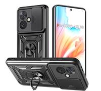 Yutwo Coque pour Oppo A79 5G, Coque Oppo A79 5G, Protection de la Caméra et Support à Bague Étui Antichoc Coque pour Oppo A79 5G -Noir