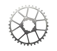 YUTZRIQP Pédalier VTT Creux intégré 160/165/170 mm Dub 29 mm, Arbre Central, Plateau 32/34/36/38 Dents, pédalier léger(Titanium 34T Chainring 3mm Offset)