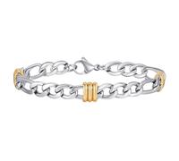 YUUAMYXTF Bracelets en corde stylés avec tubes charmes simples maillons cubains bracelet de mode tendance