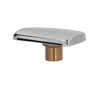YUUGAA Becs de robinet de douche, installation simple de grand diamètre, nettoyez facilement la pomme de douche en cascade pour source thermale de baignoire