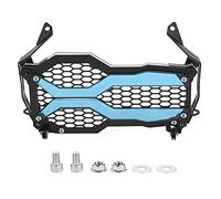 YUUGAA Grille de phare, remplacement de Modification de couvercle de protection de grille de phare avant de moto pour R1250GS ADV 2021(blue)