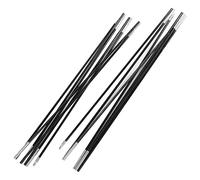 YUUGAA Poteau de Tente, Barres de Poteau de Tente de Camping en Fibre de Verre 4M Barres de Support extérieur Kit de Cadres d'auvent