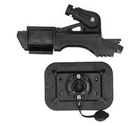 YUUGAA Support de Canne à pêche pour Bateau, Support de Montage de Canne à pêche pour Bateau Gonflable Kayak Base de Fixation de Tige de réglage à 360 degrés