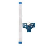 Yuuinnter 2 ensembles pour pour pieces de rechange de controleur pour avec carte de support de port de chargement USB a 14 broches -001