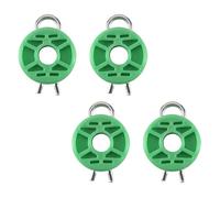 Yuuinnter 4 X Set Rouleau De Guidage du Régulateur De Vitre Électrique pour Saab 9-5 9-3 900