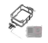 YUULNMOP Boîtier de protection en métal à dégagement rapide pour Insta360 Ace Pro 2/Ace Pro/Ace, boîtier de protection en alliage d'aluminium avec support de griffe, Argenté., Boîtier en métal