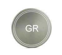 YUULNMOP Bouchon d'objectif en métal compatible avec appareil photo numérique Ricoh GR IV GR4, coque de protection d'objectif en aluminium avec texture CD et doublure en peluche, protection