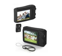 YUULNMOP Coque en silicone pour appareil photo Kodak PIXPRO FZ45, anti-rayures - Protection complète - Souple - Avec dragonne - Pour appareil photo numérique FZ45 (noir)