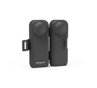 YUULNMOP Étui de protection compatible avec objectif Insta360 X5 X4 et housse d'écran, sac de transport, housse de protection rigide avec dragonne pour caméra d'action Insta360 X4 X5