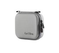 YUULNMOP Étui de transport portable à coque rigide compatible avec Insta 360 Go Ultra, sac de protection en polyuréthane avec mousqueton et dragonne pour accessoires de caméra d'action Go Ultra