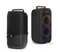 YUULNMOP Housse de protection anti-poussière compatible avec les haut-parleurs portables JBL PartyBox Series, housse de haut-parleur souple et extensible avec bande élastique, Noir , for PARTYBOX Club