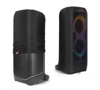 YUULNMOP Housse de protection anti-poussière compatible avec les haut-parleurs portables JBL PartyBox Series, housse de haut-parleur souple et extensible avec bande élastique, Noir , for PARTYBOX