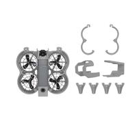 YUULNMOP Kit de protection complète pour DJI Neo 2, protection d'hélice, train d'atterrissage, protecteur de cardan et aile arrière, anneaux anti-collision (gris)