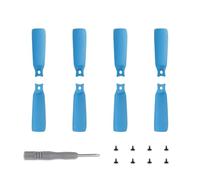 YUULNMOP Lot de 8 lames d'hélices légères compatibles avec DJI Flip à dégagement rapide, accessoires d'hélices légères pour caméra Vlog (bleu)