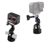 YUULNMOP Support rotatif à 360° pour caméra - Fixation rapide pour guidon de vélo/moto - Pour DJI Osmo Pocket 4 3/Action 6 5Pro 4 3/Nano/Hero 13 12 11/Insta 360 X5 X4 X3 (Type 1)