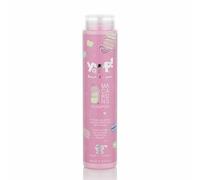 YUUP! Shampoo Macarons 250 ML pour Chiens et Chats, parfumé à la kératine, aux vitamines C + E + panthénol, aux protéines de Riz et de Lait et à l’extrait de Miel.