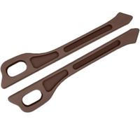 YUUSA 2Pcs Siège Voiture Gap Filler pour Audi A3 S3 Sportback 8L 8P 8V 8Y / Cabrio 8P 8V / Sedan 8V, Remplissage de Siège Voiture, Bandes Anti Fuite Évite la Chute de Petits Objets,C Brown
