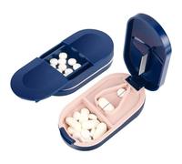 YUUSIKCO Coupe-Comprimé, ecrase Medicament,Séparateur de Comprimés avec Lame, Coupe-pilules pour Petits et Gros Cachets, Séparateur De Pilules Portable pour Fendre Vos Pilules Et Transporter
