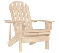 YuuSsea Adirondack Chaise de jardin en bois massif de sapin robuste, résistante aux intempéries, pliable, avec accoudoirs, pour balcon, terrasse, extérieur, camping, piscine, 69,5 x 86,5 x 89,5 cm