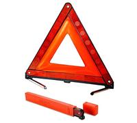 YUVATERA Triangle De Signalisation pour Voiture, Trépied D'avertissement Réfléchissant Pliable avec Mallette de Rangement,Triangle Voiture pour Accidents et Pannes - Sécurité Optimale sur la Route