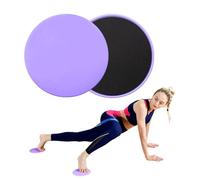 YUVKIN 2 pièces Disques Glisseurs Doppelseitaux pour Entraînement Abdominal, Disques de Remise en Forme pour Yoga, Pilates, Crossfit, à Domicile, Accessoires de Fitness et Pilates, Core Training
