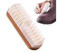 YUVKIN Brosse Premium pour Chaussures, 1 Pièces, Chaussure Daim et Nettoyant, à Daim avec Crêpe Synthétique, Brosse Gomme, Kit de Nettoyage Multifonction pour Entretien du Cuir