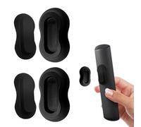 YUVKIN Lot de 2 Supports Muraux Magnétiques Superpuissants pour Télécommandes, Double Aimants Auto-adhésifs Universels pour TV/Climatiseurs (Noir)