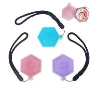 YUVKIN Lot de 3 Boîtes de Rangement Universelles pour Pods, Compatibles avec Air-Up Pod Parfumé/Pod Aromatique, Étui de Protection pour Stockage (Bleu, Rose, Violet)