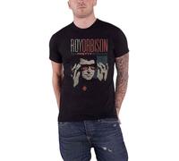 YUWANG Roy Orbison T Shirt Pretty Logo Vintage Retro Mens Black S
