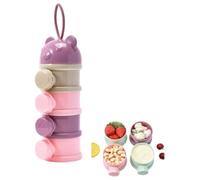 YuWangg WeiJangg Doseur Distributeur en Poudre Portable,Distributeur De Lait en Poudre,Boite Doseuse Lait Poudre,pour distribuer des Fruits, du Lait en Poudre, des collations et des Noix, etc
