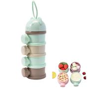 YuWangg WeiJangg Doseur Distributeur en Poudre Portable,Distributeur De Lait en Poudre,Boite Doseuse Lait Poudre,pour distribuer des Fruits, du Lait en Poudre, des collations et des Noix, etc