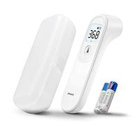 yuwell Thermomètre Frontal infrarouge Sans Contact pour Enfants Bébé et Adultes, Thermomètree Médical avec Lecture Instantanée Précise et Alarme de Fièvre, Boîtier de Rangement Inclus