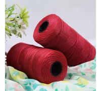 YUWEN 110g/Pc été léger Glace Coton Fil de Soie Crochet Fil pour Bricolage Crochet Sac Chapeau Chaussures