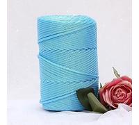 YUWEN 200 m/Rouleau 3mm Creux tricoté au Crochet Fils pour Bricolage Sac à Main Sac à Main Panier Gros Trapillo Nylon Cordon Polyester Fil Corde Ronde